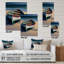 Bateau sur le bord de la mer II - art mural moderne bateau côtier-48624435