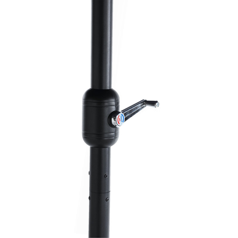 Grand parasol d'extérieur double face 14,8 pi avec manivelle (sans base), Vert clair