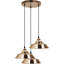 3 - Light Satin Nickel Cone Pendant-2057021089