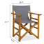 Chaise de réalisateur pliante en bois massif-107381822