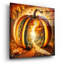  «Fall Landscape Pumpkin 1» par Rey Klimt, art mural en verre acrylique, 24 po x 24 po-430246773