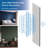 9.87" x 78.75" Wall Paneling in White