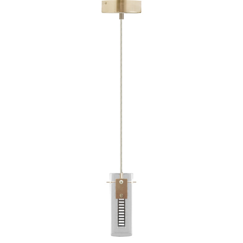 Luminaire suspendu unique à 1 lumière DEL Lenor