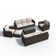 9 - Person Patio Conversation Sets with Cushions