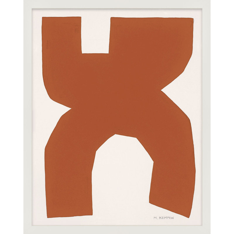 Terra Cotta 1 Print by Michael Kempen, White, 38'' H x 30'' W