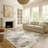 Machine Washable Indoor/Outdoor Chantille ACN2591 Abstract Rug-1147806738-1147806734