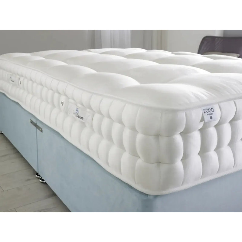 Marchetti White Noise Pocket Sprung 1000 Mattress, Small Single (2'6)