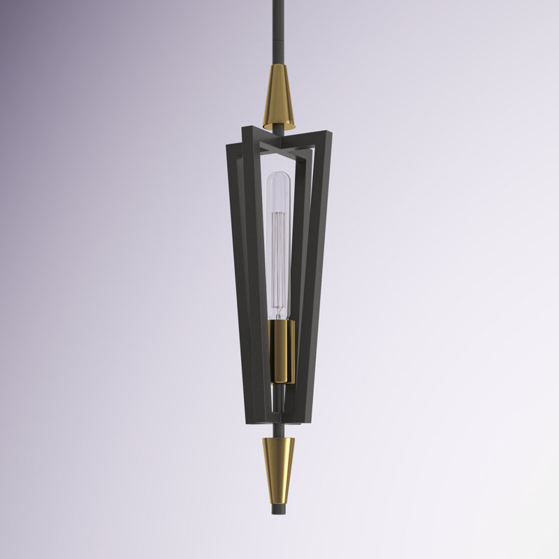 Luminaire suspendu géométrique 1 lumière Ziggy