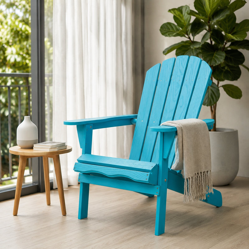 Méridienne pliante Adirondack, Teal