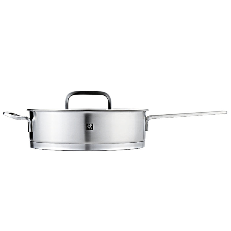 Poêle à sauter ZWILLING Moment de 24 cm en acier inoxydable