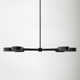 Sandiso 6 - Light Sputnik Modern Linear Chandelier