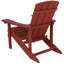 Commercial All-Weather Adirondack Chair in Faux Wood-863079683