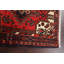 Tapis corail / ivoire en laine noué à la main de conception unique 3 pi 5 po x 4 pi 7 po Ellesha