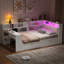 Lit plateforme avec tablettes de rangement-592198225-592198231