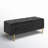 Eckman Velvet Upholstered Storage Bench