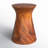 Cinda Carran Solid Wood Block End Table