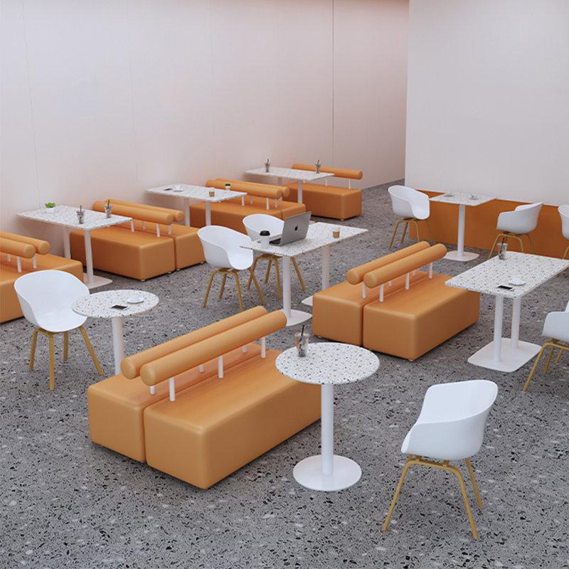 Banc de rangement haut de gamme simple avec bancs de café