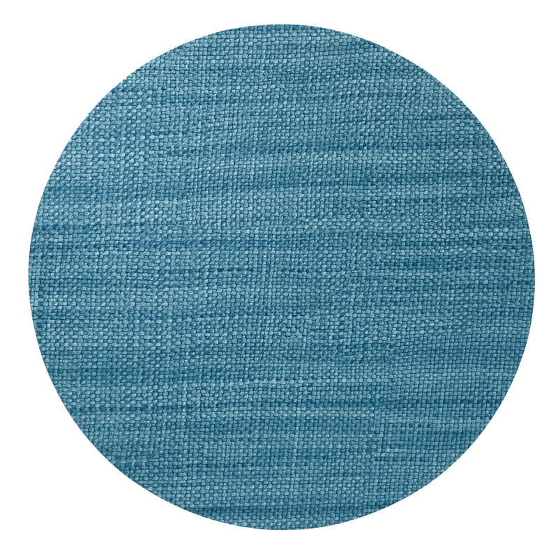 Izmir Mat, Blue, 15" Round
