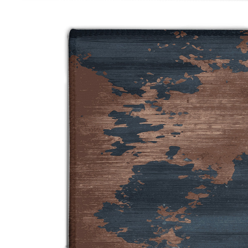 Tapis intérieur et extérieur gris Watercolor, Rectangulaire 2 pi x 3 pi
