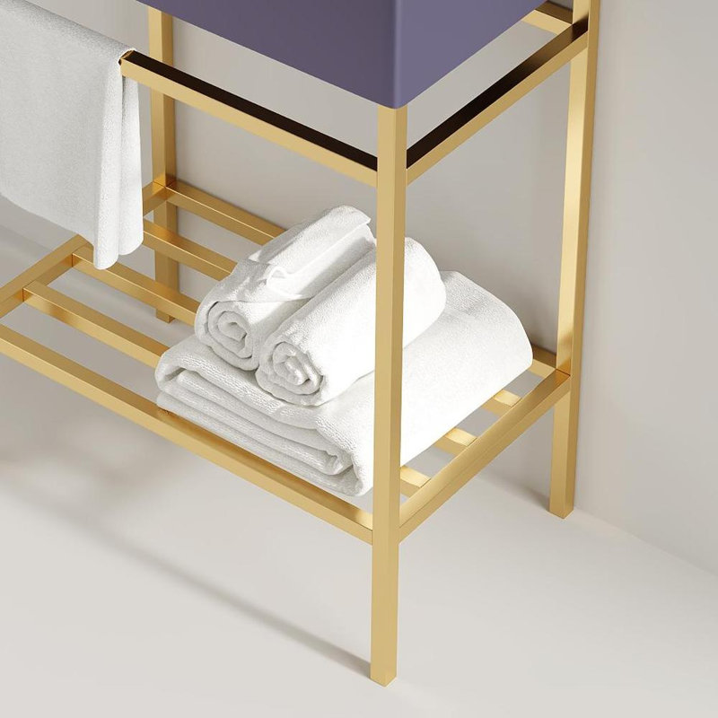Meuble-lavabo 24 po avec lavabo en céramique