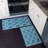 Devlen Geometric Non-Skid Kitchen Mat-1008856308
