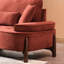Canapé de 103 po à assise profonde confortable avec coussin