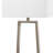Aksel 60'' Brushed Nickel Column Floor Lamp