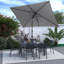 Parasol de marché rectangulaire 10 pi Barrios-425412545
