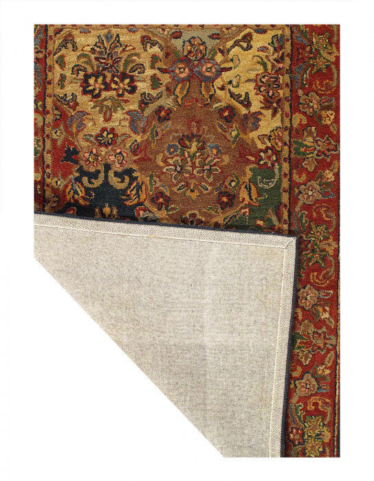 Ibolya Hand Tufted Wool Area Rug