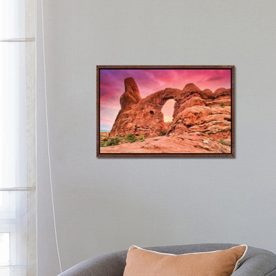 Desert Pink Sunset by Mark Paulda - Print on Canvas
