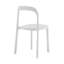Chaise de salle à manger de patio empilable Daza-87470933