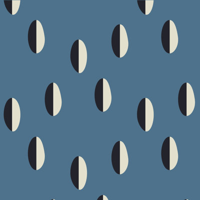 Shape of Color Split 10' L x 24" W Peel and Stick Wallpaper Tile