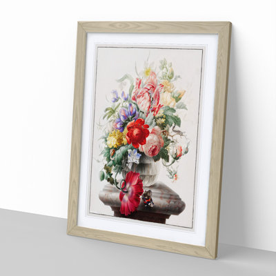 Vase of Flowers by Herman Henstenburgh - Picture Frame Painting