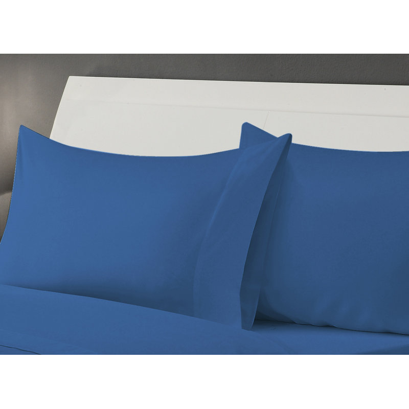 Billie-J Microfiber Sheet Set, King, Dazzling Blue