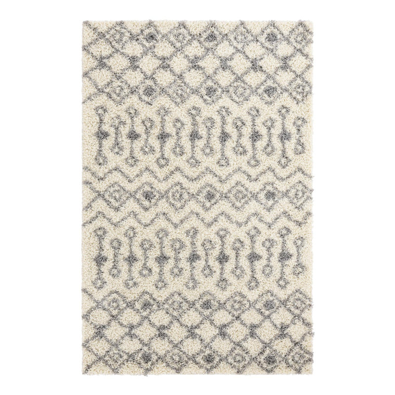 Birte Geometric Indoor Rug, Rectangle 5'3" x 8'