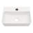 14'' L x 12'' W Ceramic Wall Mount Bathroom Sink, White Rectangular Bathroom Sink with Overflow-129401995