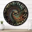 Horloge murale Iridiscdent-614203872