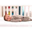 Matelas de lit de bébé imperméable 2 pièces