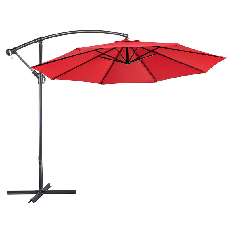 Avaia 270cm Market Parasol, Red