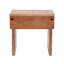 Table de chevet moderne en bois avec tiroir lisse Eakins-1176846654
