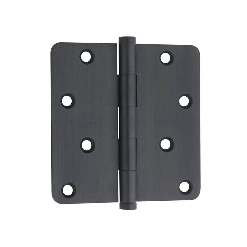 4" H x 4" W Butt Bearing Single Door Hinge, Lifetime Polished Nickel