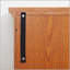 Vitrine à DEL avec portes vitrées, tablettes réglables pour objets de collection, conception à quatre portes, vitrine rétro pour la maison ou le bureau-528503734
