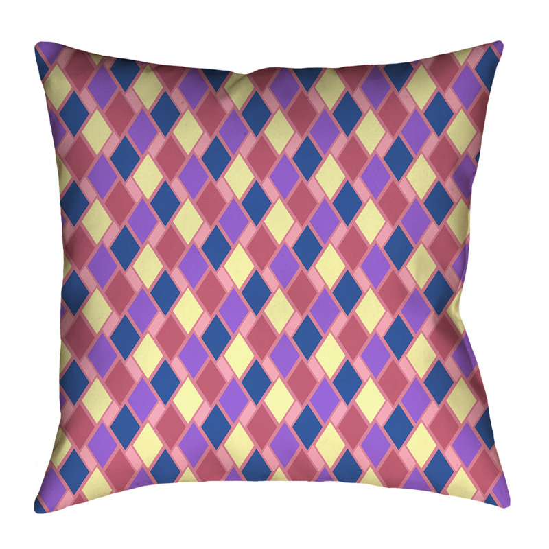 Housse de coussin Katelyn Elizabeth, 14 po x 14 po, Rose / Mauve, Polyester