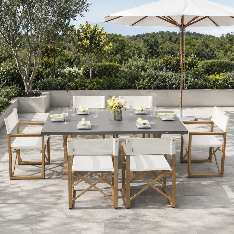 Ensemble repas extérieur pour 6 personnes Nova