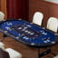 Table de poker pliable bleue VEVOR-98202147
