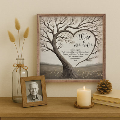 Ceux que nous aimons cœur arbre