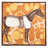 Cotton Blend Animal Print Square Napkin