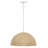 Dalia 1-Light Wooden Bead Dome Convertible Pendant-1012917698