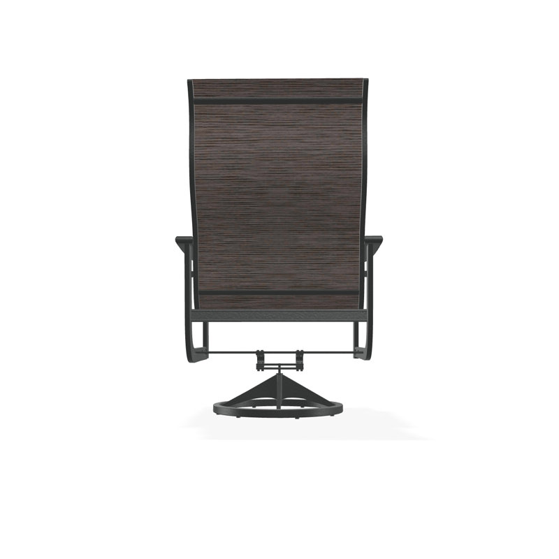 St. Catherine Polymer Outdoor Lounge Chair, Graphite, Alloy Sunbrella®