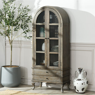 American Country Retro Storage Display Cabinet